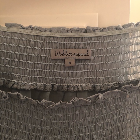 light blue wishlist blouse - Picture 5 of 5